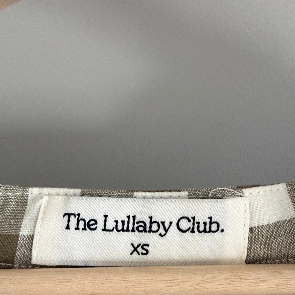 Lullaby Club Avalon Smock Gingham Mini Dress XS - Picture 5 of 7
